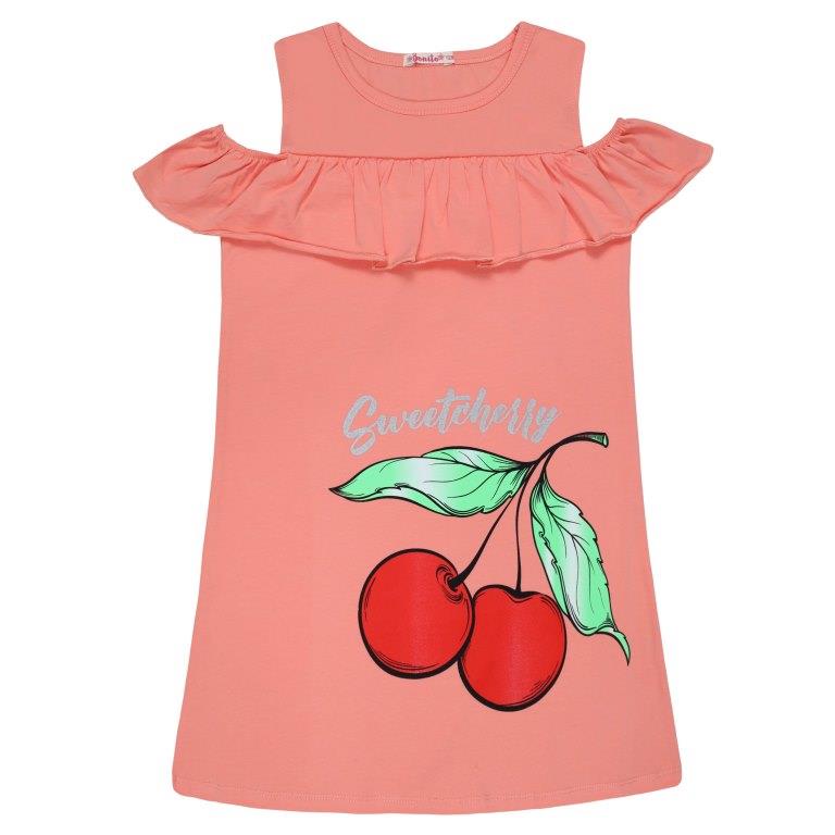 картинка БГ_ЧЗ Платье для девочки 8-12 лет 95% хлопок 5% лайкра BONITO KIDS/BK1176P(11-24)(ЧЗ)/уп.5шт./меш.300шт. от BonitoKids