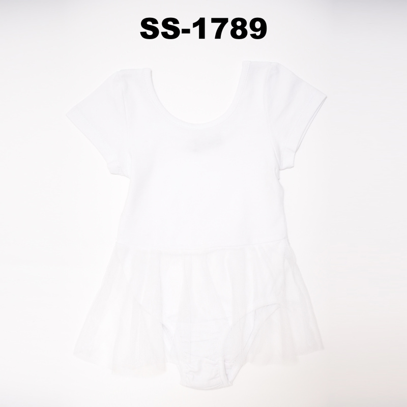 картинка БГ_ЧЗ Гимнастическое боди для девочки 4-10 лет 92% хлопок, 8% лайкра BONITO KIDS/BK1789P(ЧЗ)/уп.7шт./меш.630шт. от BonitoKids