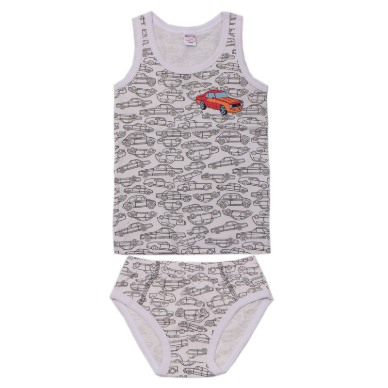 картинка Комплект для мальчика (майка, трусы) 3-7 лет BONITO KIDS/BK1678MT/уп.5шт./меш.600шт. от BonitoKids