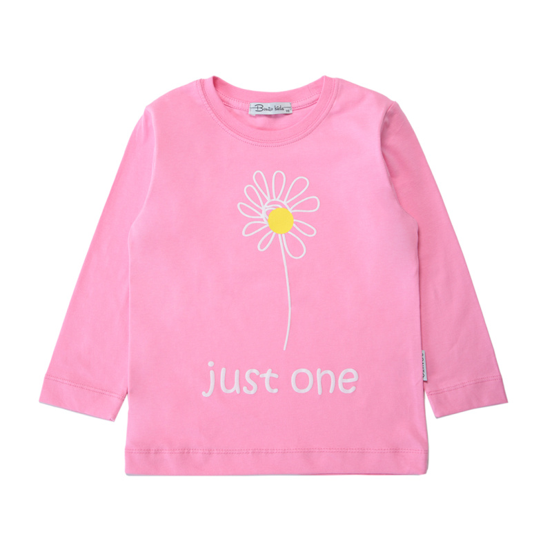 картинка БГ_ЧЗ Лонгслив для девочки 3-7 лет 100% хлопок BONITO KIDS/SS6153(10-24)(ЧЗ)/уп.5шт./меш.600шт. от BonitoKids
