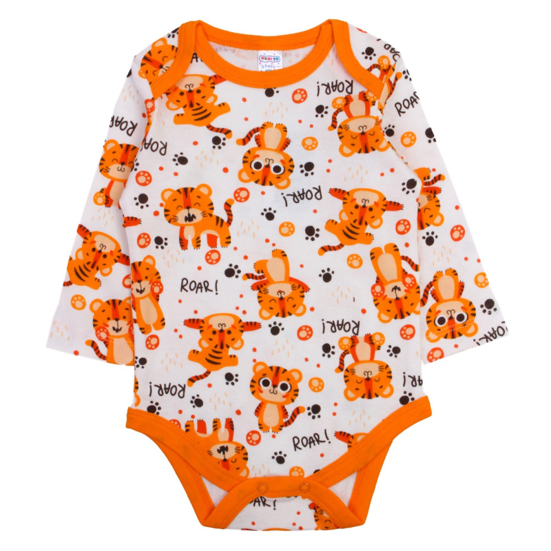 картинка КГ_БГ Боди для детей  68-86 100% х/б BONITO KIDS/OP1380(01-22)/уп.4шт./меш.576шт. от BonitoKids