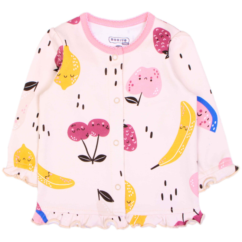картинка ЧЗ Кофта для девочки 62-86 100% хб BONITO KIDS/OP1465/уп.5шт./меш.525шт. от BonitoKids