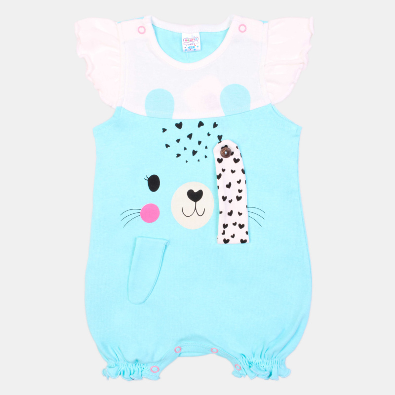картинка БГ_ЧЗ Боди для детей 62-86 100% х/б BONITO KIDS/OP1461/уп.5шт./меш.690шт. от BonitoKids