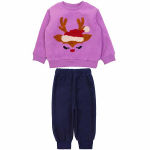картинка БГ_ЧЗ Комплект для детей (толстовка, брюки) 2-5 лет BONITO KIDS/OP1489(ЧЗ)/уп.4шт./меш.96шт. от BonitoKids