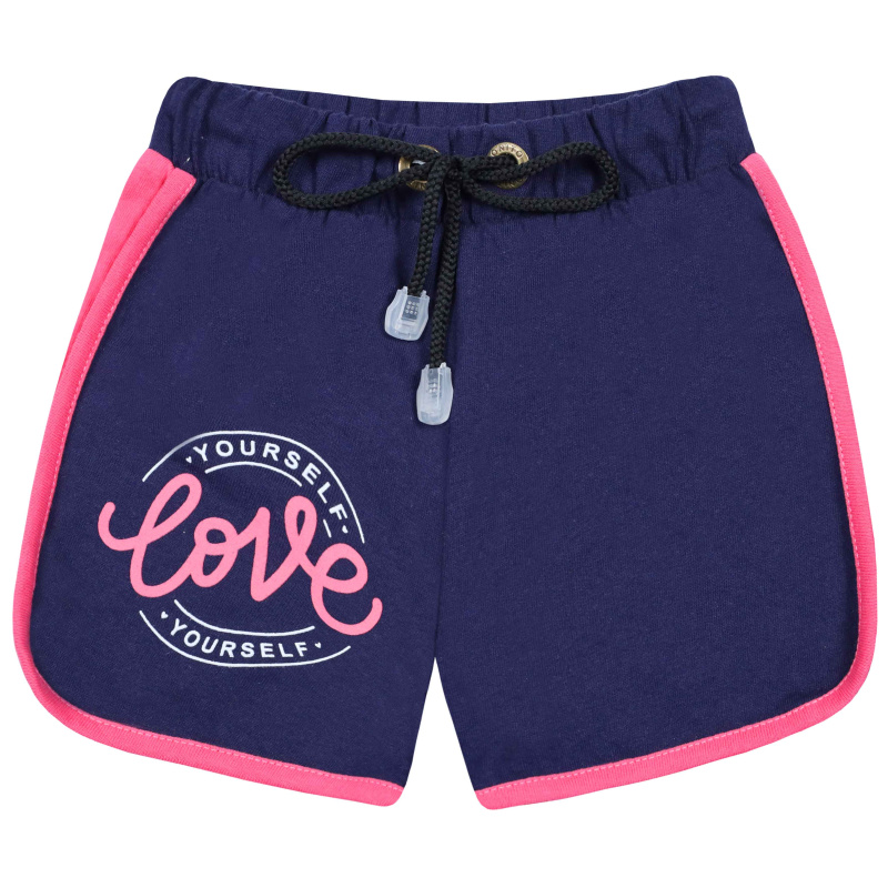 картинка БГ_ЧЗ Шорты для девочки 3-7 лет 100% хлопок BONITO KIDS/BK1346SH(ЧЗ)/уп.5шт./меш.600шт. от BonitoKids