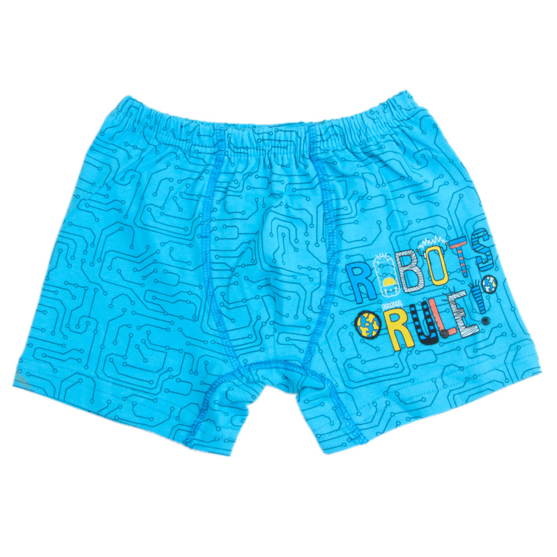 картинка ЧЗ Трусы для мальчика 8-12 лет 92% хлопок, 8% лайкра BONITO KIDS/BK1685T(ЧЗ)/уп.5шт./меш.875шт. от BonitoKids