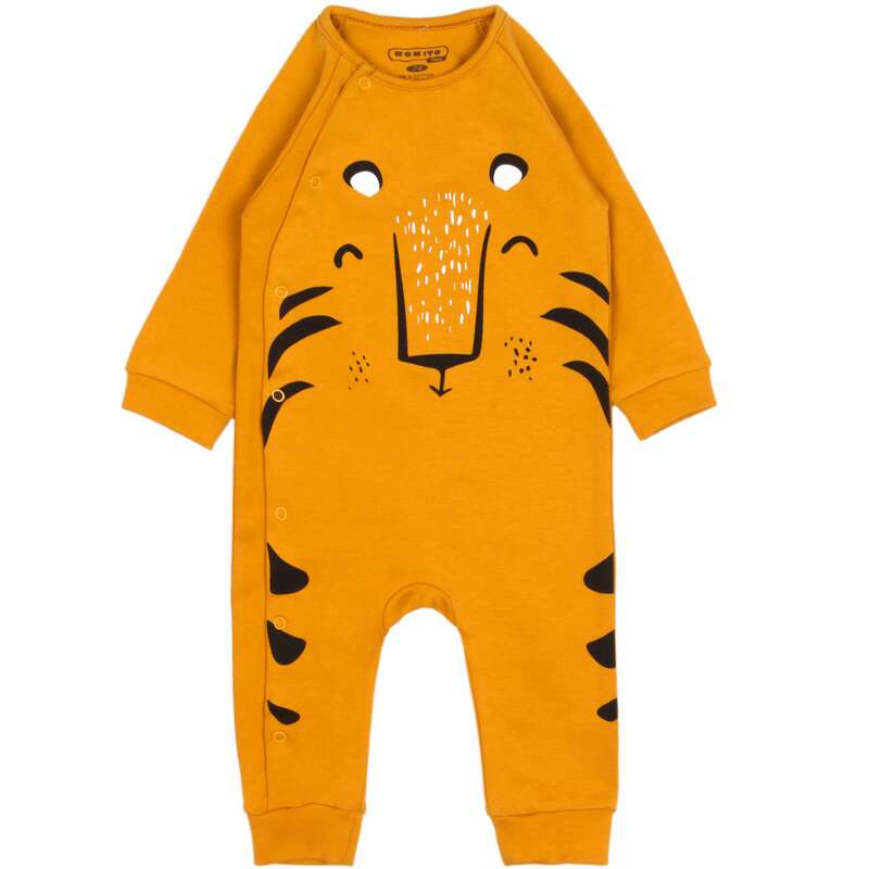 картинка ЧЗ Комбинезон для новорожденных 100% х/б 68-86 см BONITO KIDS/OP1495(ЧЗ)/уп.4шт./меш.360шт. от BonitoKids