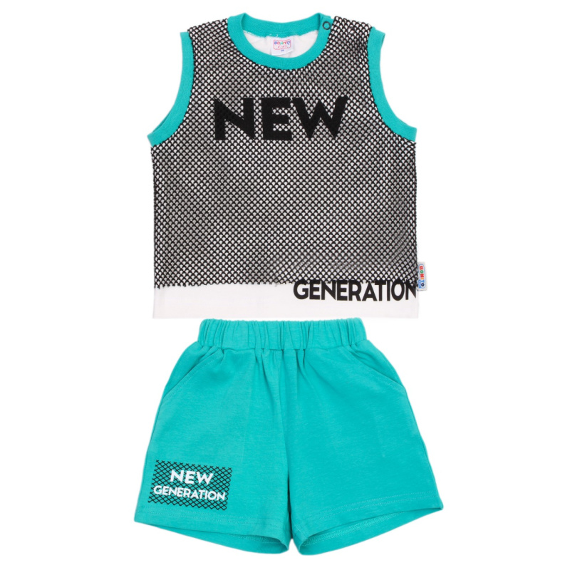 картинка КГ_БГ Комплект для мальчика (майка и шорты) 74-92 см BONITO KIDS/OP1448/уп.4 шт./меш. 360 шт./BONITO KIDS от BonitoKids