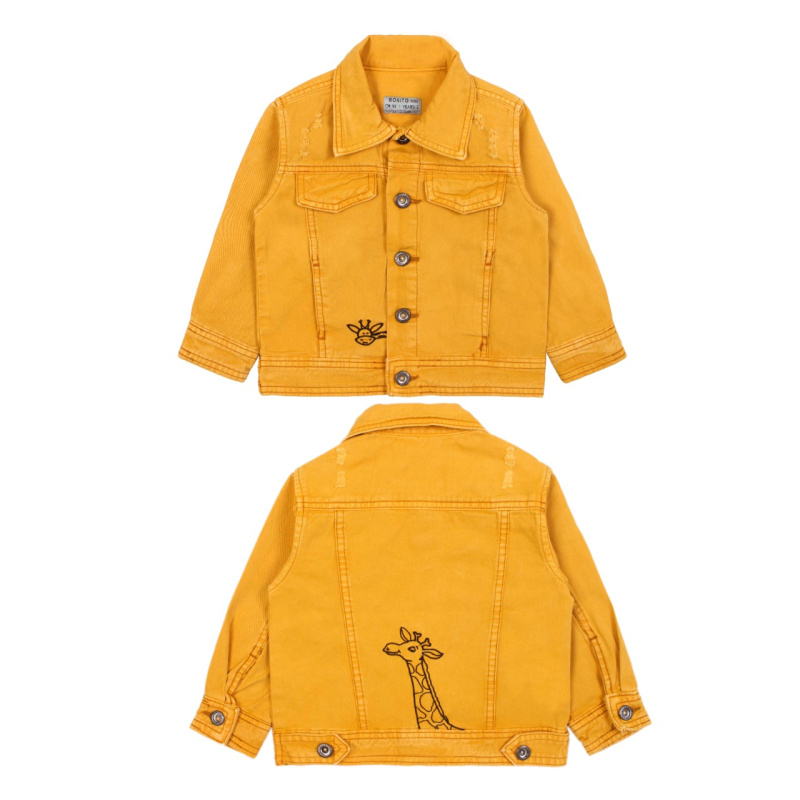 картинка ЧЗ Пиджак для детей 2-6 лет 100% хлопок BONITO KIDS/OP872(ЧЗ)/уп.5шт./меш.180шт. от BonitoKids