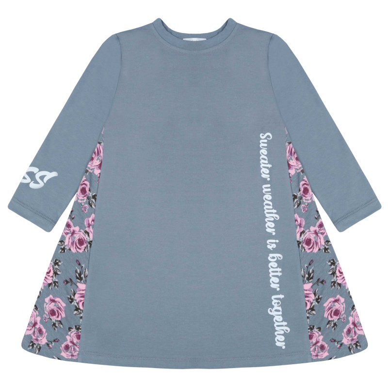 картинка БГ_ЧЗ Платье для девочки 3-7 лет 92% хлопок, 8% лайкра BONITO KIDS/BK1521P(01-24)(ЧЗ)/уп.5шт./меш.350шт. от BonitoKids