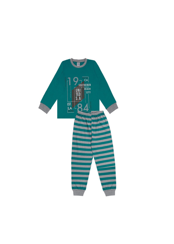 картинка ЧЗ Пижама для мальчика 7-11 лет 100% хлопок BONITO KIDS/BK1492M/уп.5шт./меш.160шт. от BonitoKids