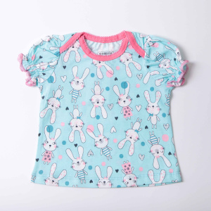 картинка Футболка для детей 68-86 см 100% хлопок BONITO KIDS/OP1869/уп.4шт./меш.960шт. от BonitoKids