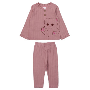 картинка Пижама для девочки 74-98 см 100% хлопок BONITO KIDS/OP1366/уп.5шт./меш.330шт. от BonitoKids