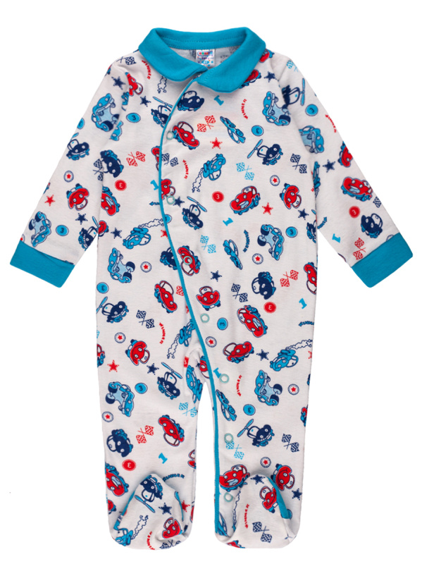 картинка КГ_ОТ Комбинезон для новорожденных 100% ХБ 62-80 см BONITO KIDS/OP346/уп.4шт./меш.476шт. от BonitoKids