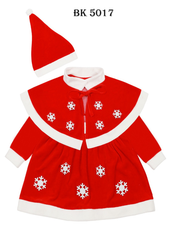 картинка КГ_ОТ Костюм для девочки(Новогодний) 3х предметный ,3-7 лет /BONITO KIDS/уп.5 шт./меш.90шт. от BonitoKids