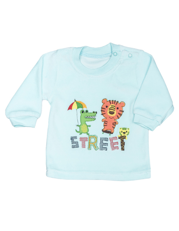 картинка КГ_ОТ Джемпер велюровый 56-74 100% х/б BONITO KIDS/BK506K/уп.4шт./меш.480шт. от BonitoKids