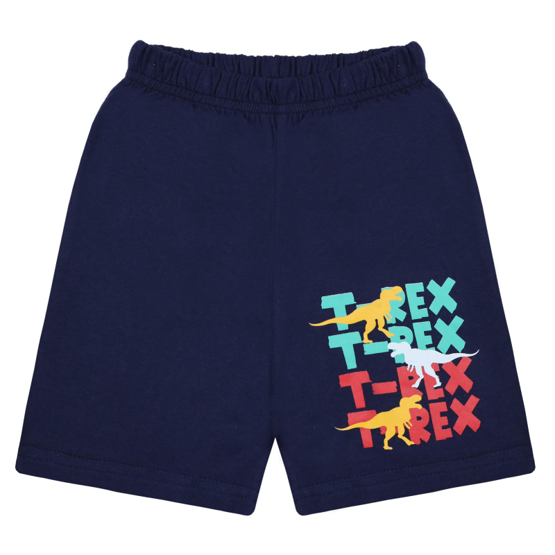 картинка БГ_ЧЗ Шорты для мальчика 3-7 лет 100% хлопок BONITO KIDS/BK0103SHM(01-24)(ЧЗ)/уп.5шт./меш.800шт. от BonitoKids