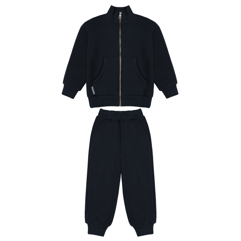 картинка БГ_ЧЗ Комплект для мальчика (бомбер и штаны) 3-7 лет 85% хлопок 15% пэ BONITO KIDS/BK1756KP(07-24)(ЧЗ)/уп.5шт./меш.75шт. от BonitoKids