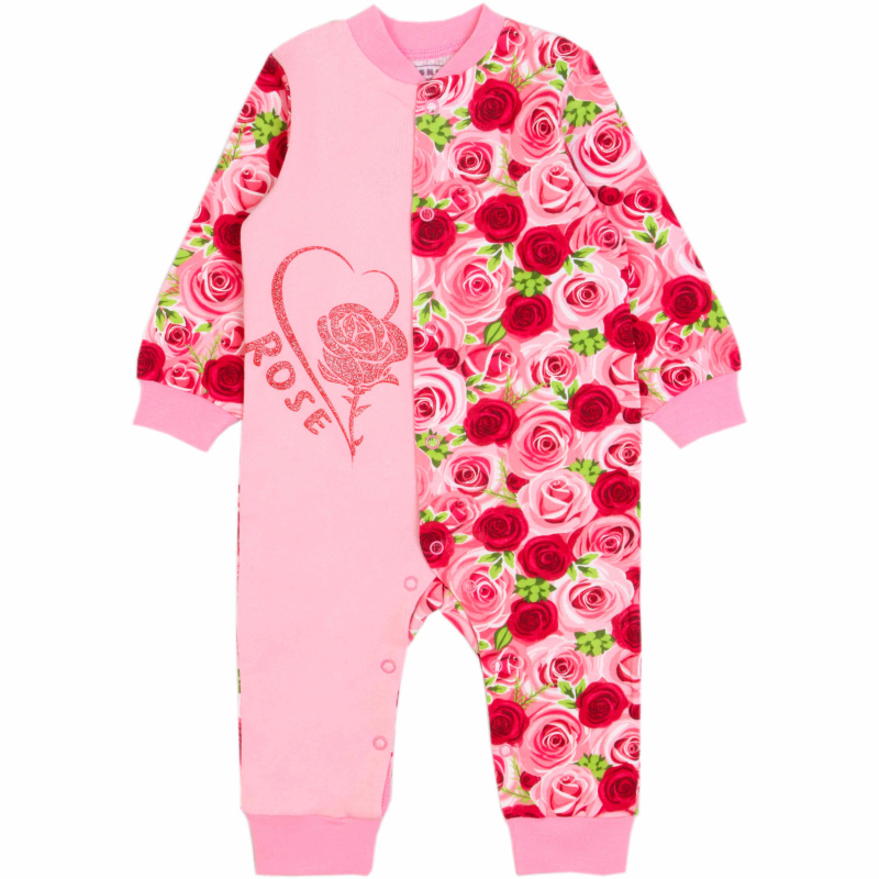 картинка БГ_ЧЗ Комбинезон детский 68-86 см 100% х/б BONITO KIDS/OP1386/уп.4шт./меш.448шт. от BonitoKids