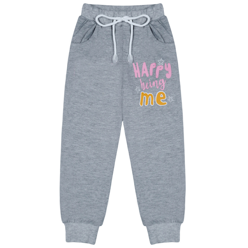 картинка БГ_ЧЗ Штаны для девочки, 3-7 лет, 100% хлопок, BONITO KIDS/BK1617B(ЧЗ)/уп.5шт/меш.400шт. от BonitoKids