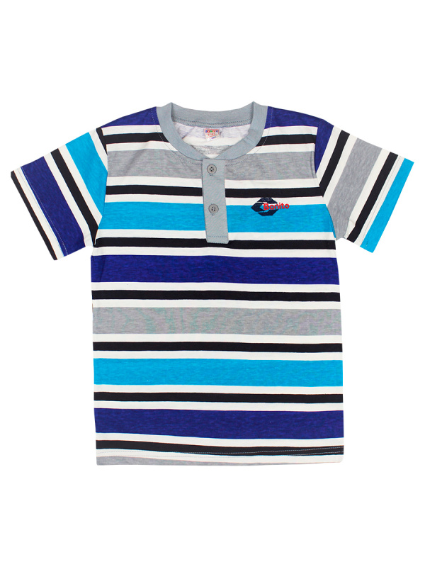 картинка ЧЗ Футболка для мальчика 6-10 лет 100% хлопок BONITO KIDS/BK106F/уп.5шт./меш.500шт. от BonitoKids