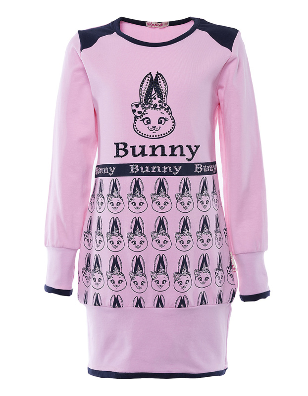 картинка КГ Туника для девочки 7-10 лет 92% хлопок, 8% лайкра  BONITO KIDS/BK434T/уп.4шт./меш.300шт. от BonitoKids