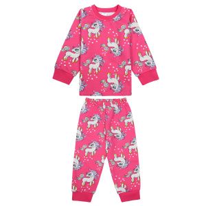 картинка БГ Пижама для девочки 2-6 лет BONITO KIDS/BK0920PJD09-24/уп.5шт./меш.200шт. от BonitoKids