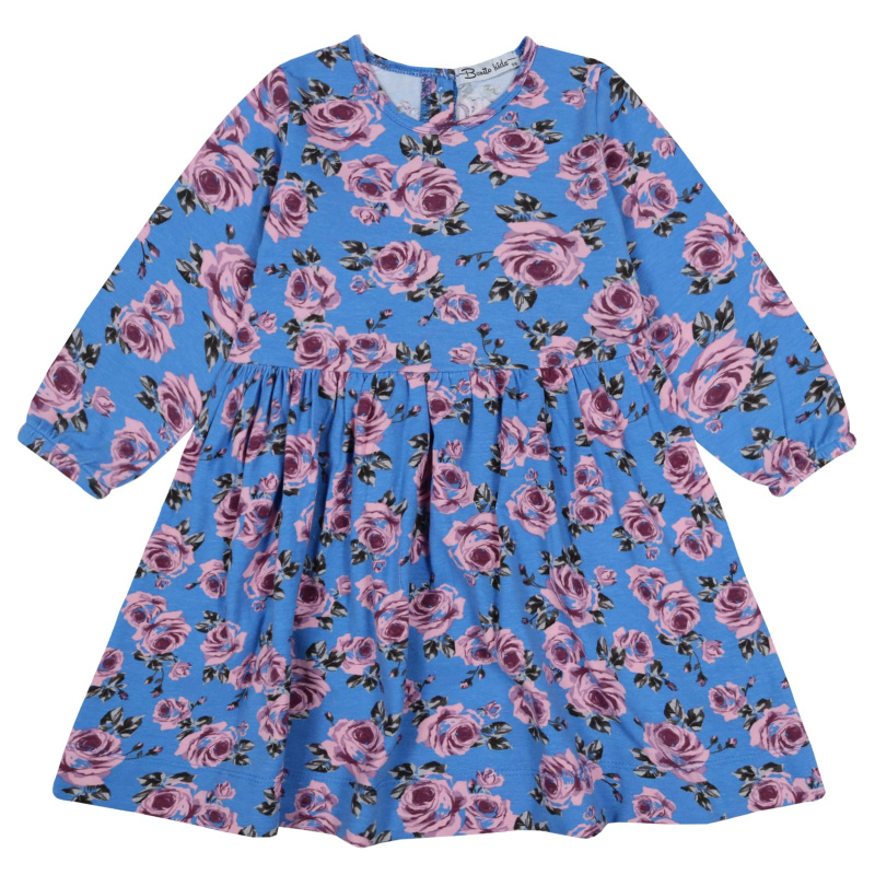 картинка БГ_ЧЗ Платье для девочки 3-7 лет 92% хлопок, 8% лайкра BONITO KIDS/BK1772P(08-23)(ЧЗ)/уп.5шт./меш.280шт. от BonitoKids