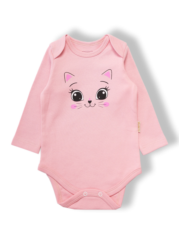 картинка Боди для детей 68-86 100% хлопок BONITO KIDS/OP1920/уп.4шт./меш.480шт. от BonitoKids
