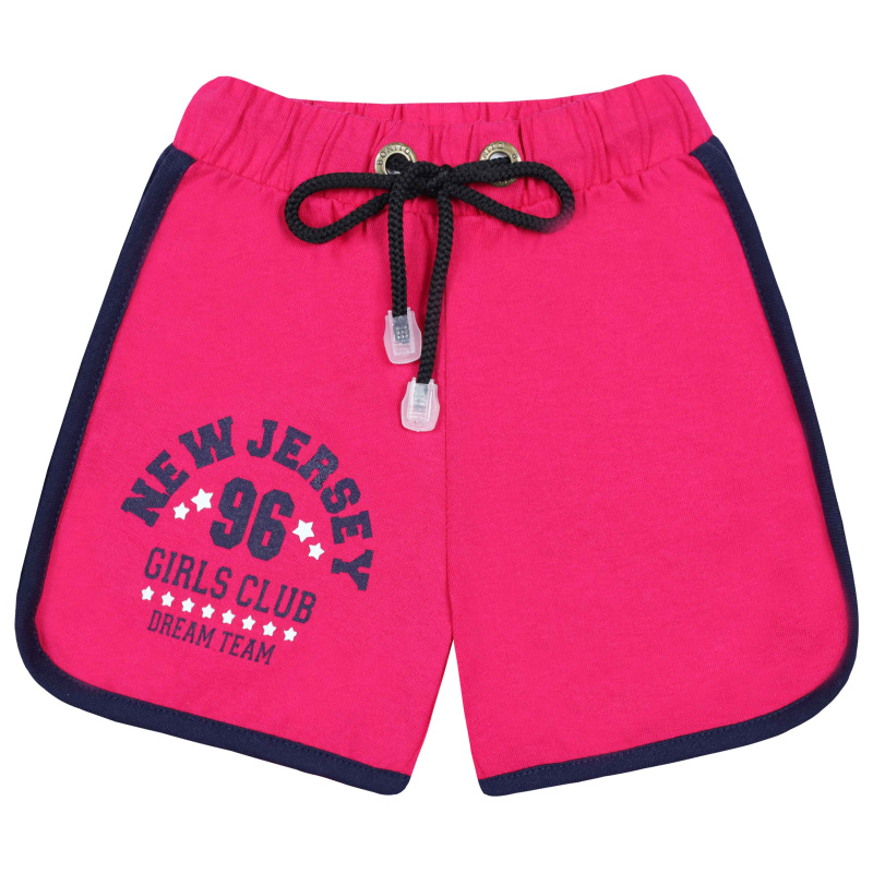 картинка БГ_ЧЗ Шорты для девочки 3-7 лет 100% хлопок BONITO KIDS/BK1346SH(ЧЗ)/уп.5шт./меш.600шт. от BonitoKids