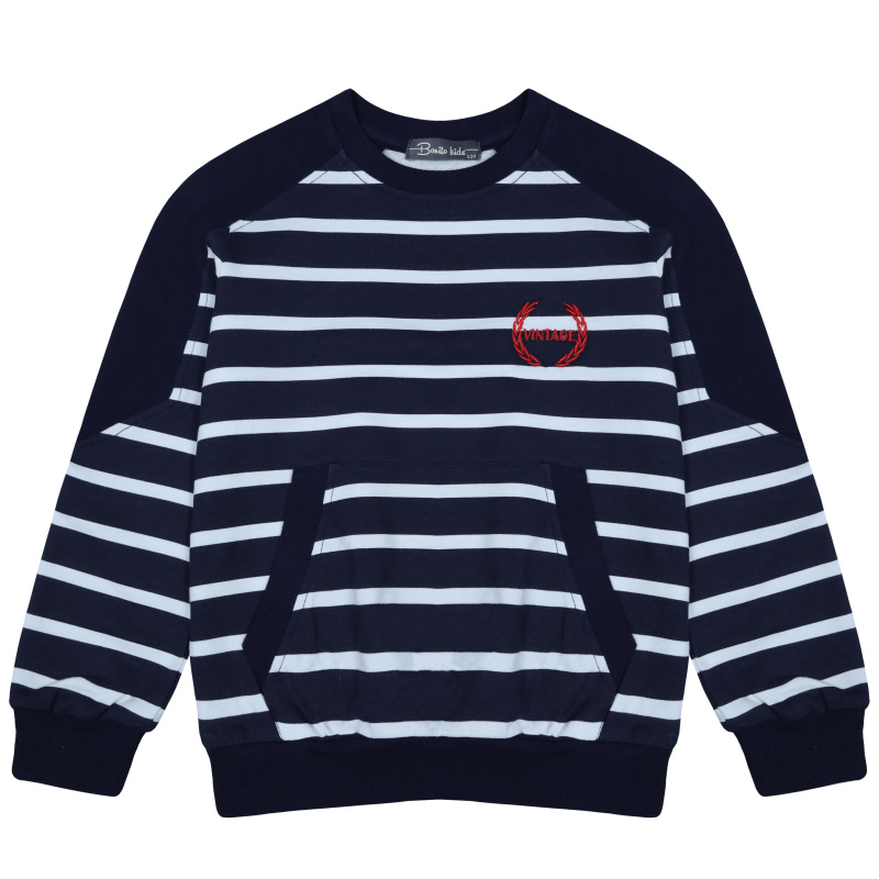 картинка БГ_ЧЗ Джемпер для мальчика 5-8 лет BONITO KIDS/BK1406DJ(10-22)(ЧЗ)/уп.4шт./меш.280 шт. от BonitoKids