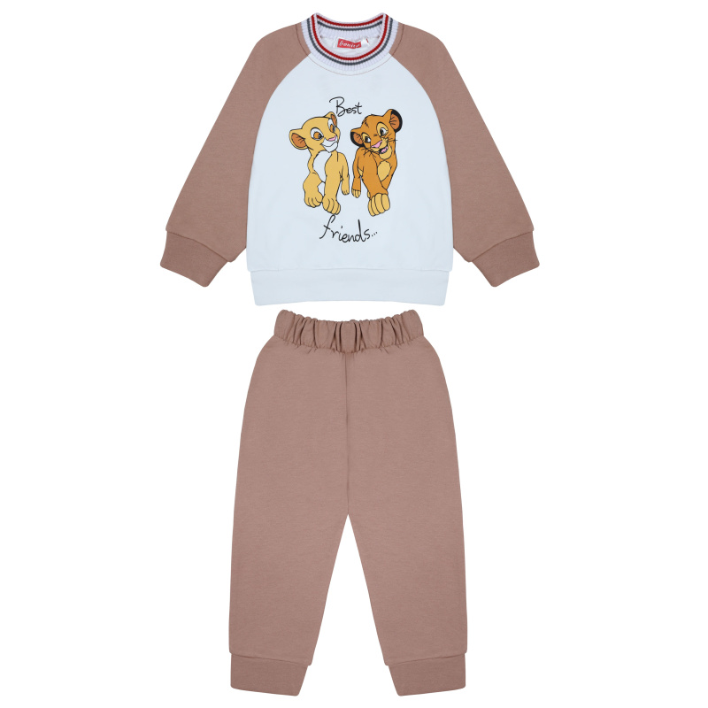 картинка КГЛ_БГ Комплект для детей (свитшот и штаны), 1-4 лет, 100% Хлопок, BONITO KIDS/BK5441KP(01-23)/уп.4шт./меш.200шт. от BonitoKids