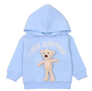 картинка ЧЗ Толстовка для детей 2-5 лет 95% хлопок, 5% эластан BONITO KIDS/OP1264(ЧЗ)/уп.4шт./меш.120шт. от BonitoKids