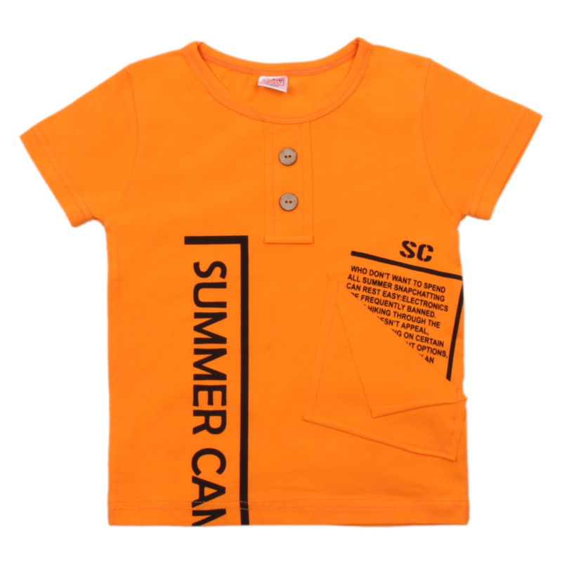 картинка БГ_ЧЗ Футболка для мальчика 2-6 лет 95% хлопок, 5% эластан BONITO KIDS/OP1425/уп.5шт./меш.600шт. от BonitoKids