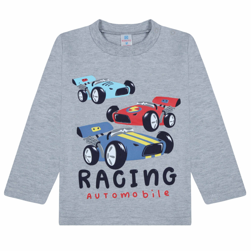 картинка БГ_ЧЗ Кофта для мальчика 1,5-4 лет 100% хлопок BONITO KIDS/BK0006M(08-25)(ЧЗ)/уп.4шт./меш.500шт. от BonitoKids