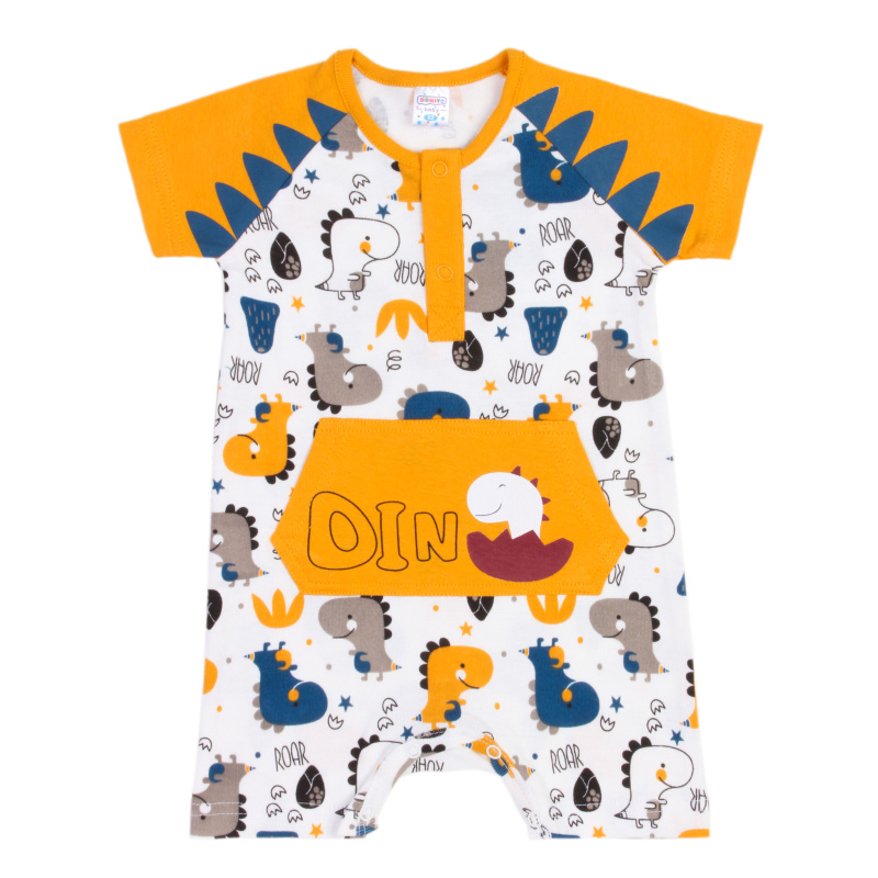 картинка БГ_ЧЗ Боди для мальчика  62-86 100% х/б BONITO KIDS/OP1462(ЧЗ)/уп.5шт./меш.600шт. от BonitoKids