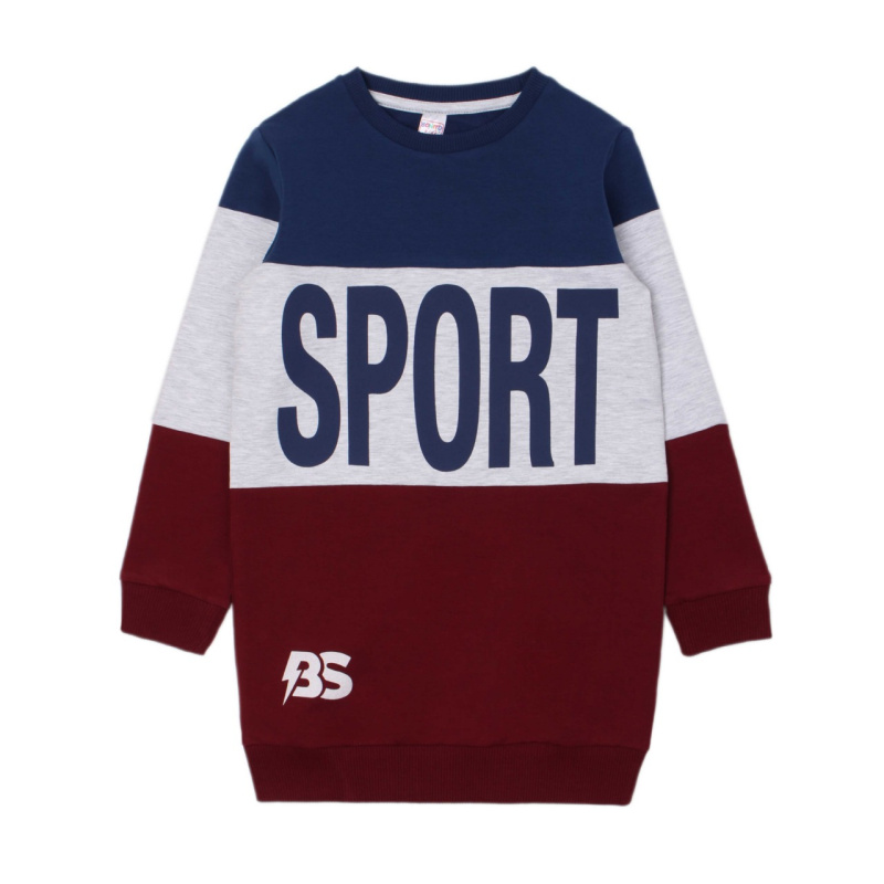 картинка ЧЗ Туника для девочки 8-12 лет 65% хлопок, 27% пэ, 8% эластан BONITO KIDS/OP1243(ЧЗ)/уп.5шт./меш.210шт. от BonitoKids