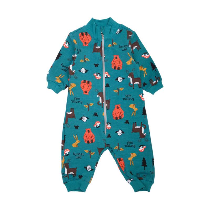 картинка Комбинезон для детей 68-86 см 65% хлопок, 27% полиэстер, 8% эластан BONITO KIDS/OP1876/уп.4шт./меш.272шт. от BonitoKids