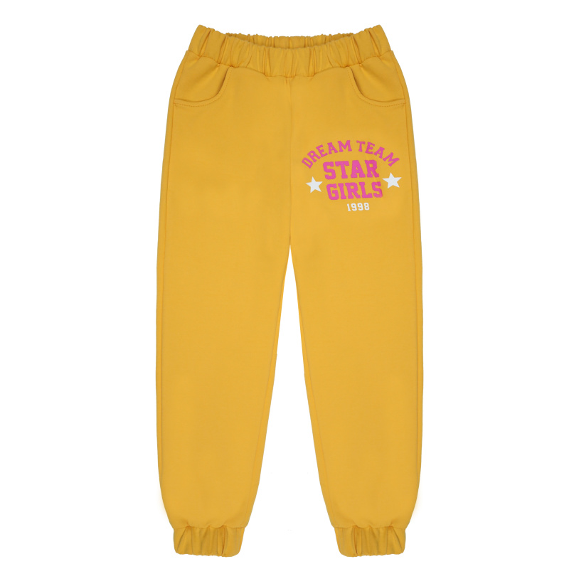 картинка КГ_ОТ Брюки для девочек 8-12 лет, 100% хлопок, BONITO KIDS/BK5153B/уп.5шт./меш.200шт./BK5153B от BonitoKids