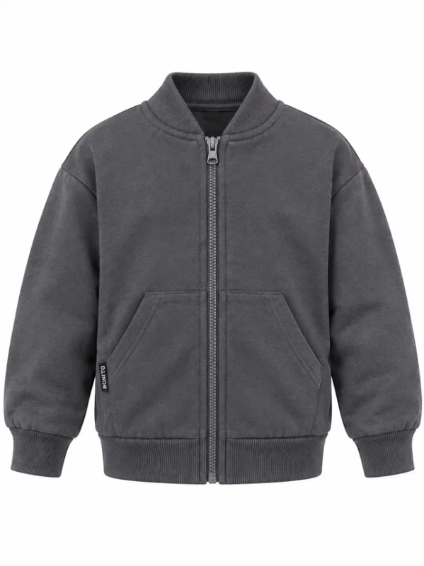 картинка БГ_ЧЗ Толстовка для мальчика 3-7 лет 100% хлопок BONITO KIDS/BK1760T(2026)(ЧЗ)/уп.5шт./меш.260шт. от BonitoKids