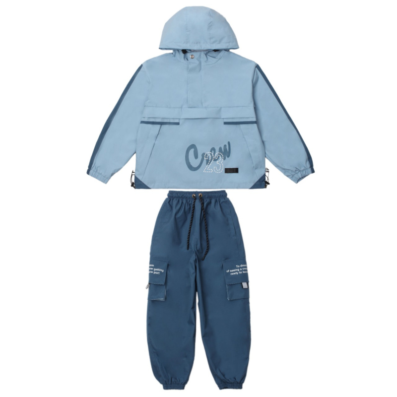 картинка ЧЗ Комплект для мальчика (толстовка, трико), 9-12 лет, 100% п/э, BONITO KIDS/OP100(01-22)(ЧЗ)/уп.4шт./меш.84шт. от BonitoKids