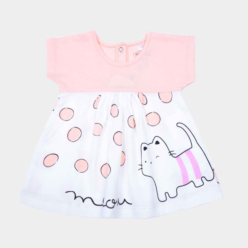 картинка ЧЗ Платье для девочки 68-86 см 100% хлопок BONITO KIDS/OP1872/уп.4шт./меш.800шт. от BonitoKids