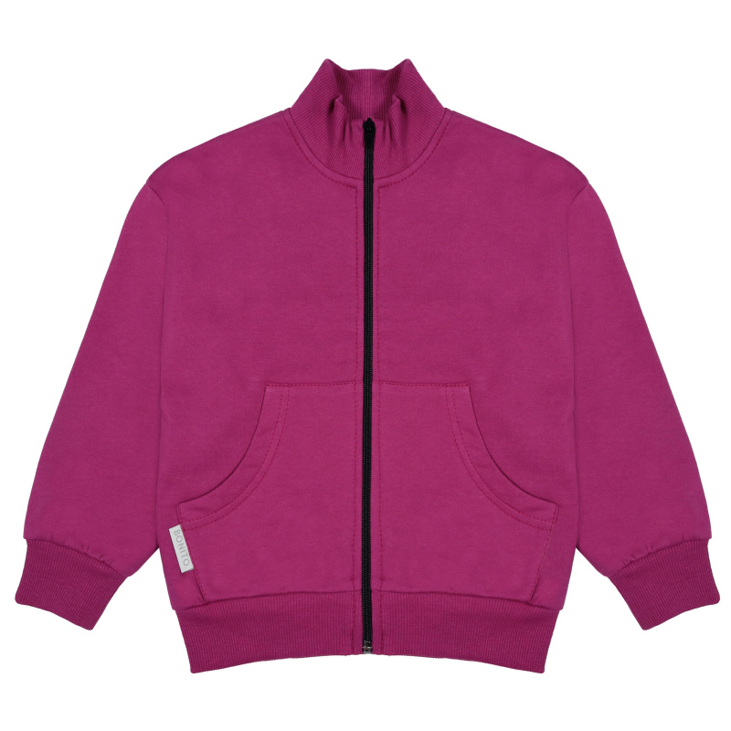 картинка БГ_ЧЗ Бомбер для девочки 3-7 лет 100% хлопок BONITO KIDS/BK1763В(01-23)(ЧЗ)/уп.5шт./меш.270шт. от BonitoKids