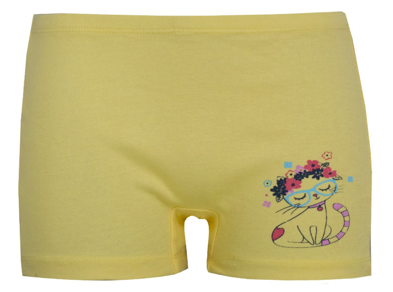 картинка Трусы для девочки 8-12 лет 100% хлопок BONITO KIDS/BK1637T/уп.5шт./меш.1000шт. от BonitoKids