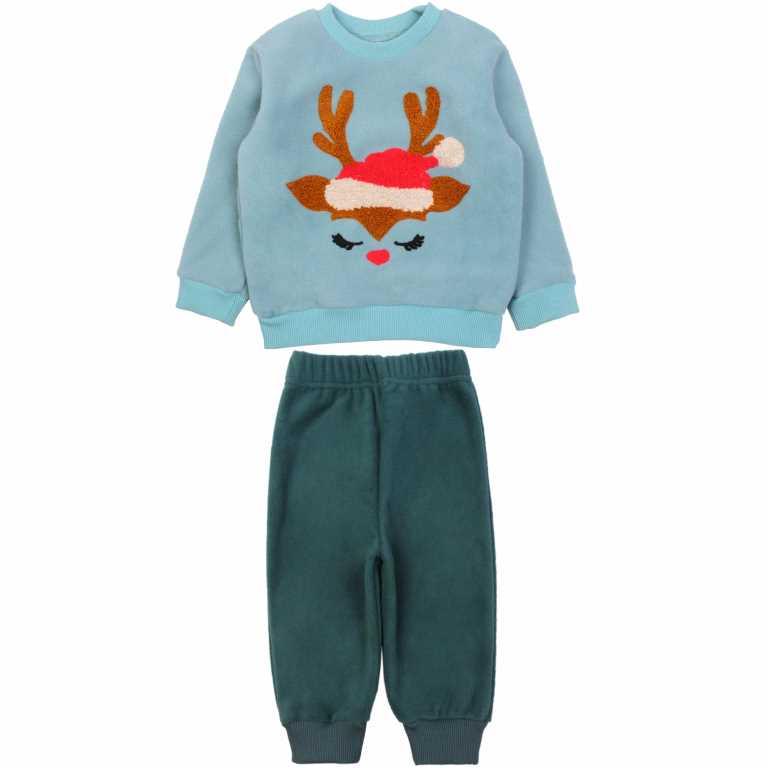 картинка БГ_ЧЗ Комплект для детей (толстовка, брюки), 2-5 лет, 100% п/э, BONITO KIDS/OP1489(ЧЗ)/уп.4шт./меш.96шт. от BonitoKids