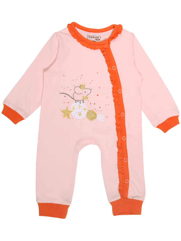 картинка ЧЗ Комбинезон детский 62-80,100% х/б, BONITO KIDS/OP470/уп.4 шт./меш.544 шт. от BonitoKids