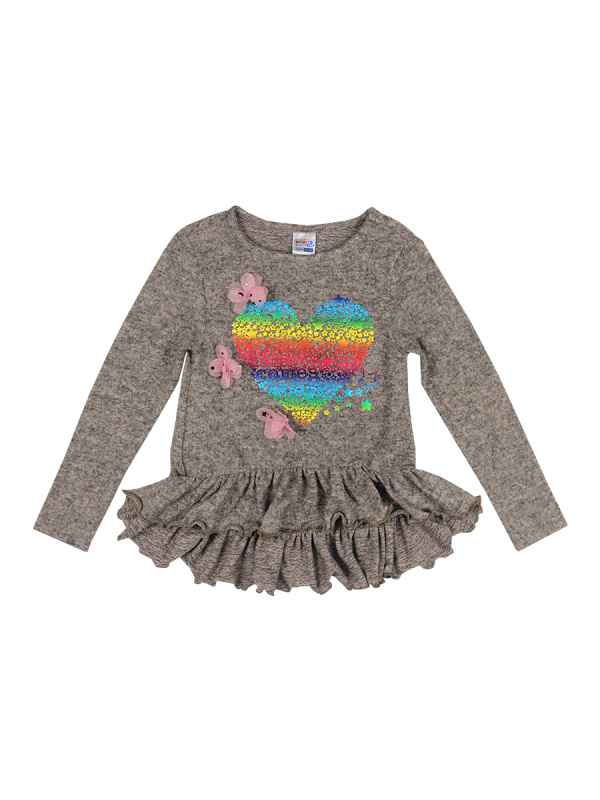 картинка КГ_ОТ Кофта для девочки 3-7 лет, 100% п/э, BONITO KIDS/OP239П/уп.5шт./меш.305шт. от BonitoKids