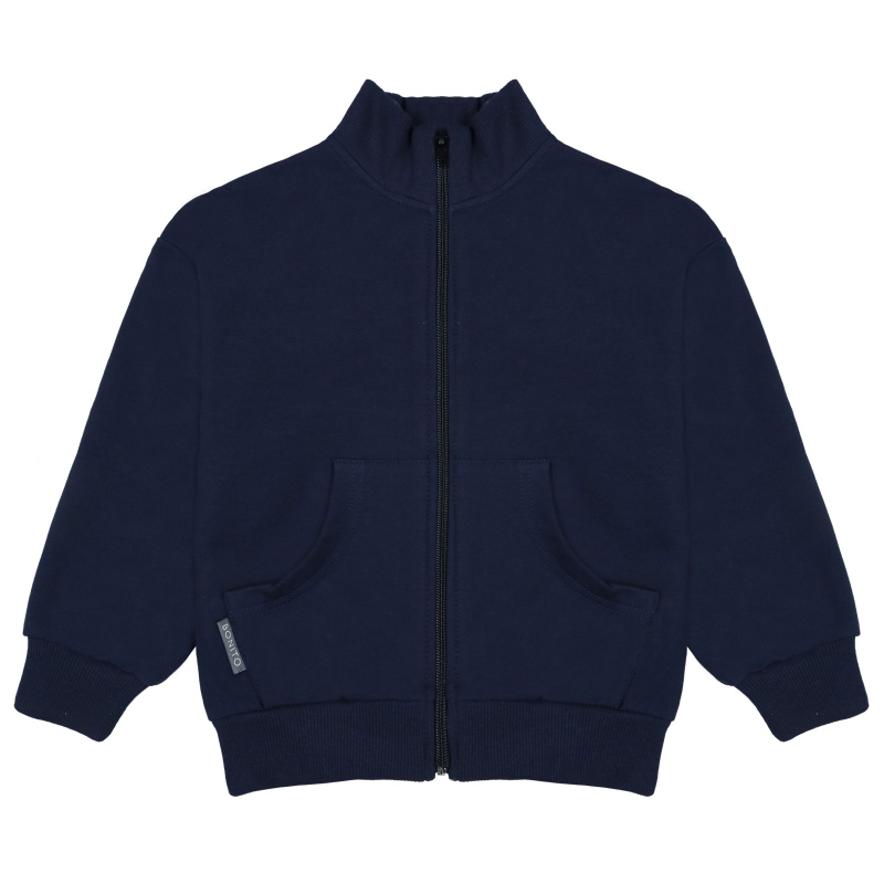 картинка БГ_ЧЗ Бомбер для мальчика 8-12 лет 100% хлопок BONITO KIDS/BK1762B(01-23)(ЧЗ)/уп.5шт./меш.200шт. от BonitoKids