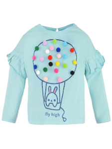 картинка Кофта для девочки 2-5 лет.95% хлопок 5% эластан BONITO KIDS/OP364/уп.4шт./меш.400шт. от BonitoKids