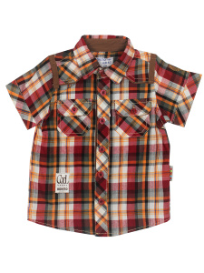 картинка Рубашка поло для мальчика 2-6 лет 100% хлопок BONITO KIDS /уп.5шт./меш.380шт. от BonitoKids
